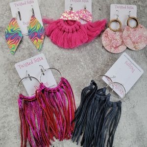 Light Weight Pierced Earrings Lot